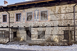 Medieval house in town of Bansko, Blagoevgrad region photo