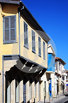 Medieval houses, Nicosia, Cyprus,