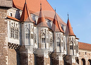 Medieval Hunyad Corvin Castle, Romania