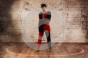 Medieval illusionist