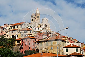 Medieval Italian Village, Cervo, Liguria, Italy