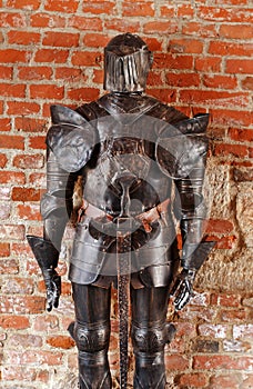 Medieval knight armor