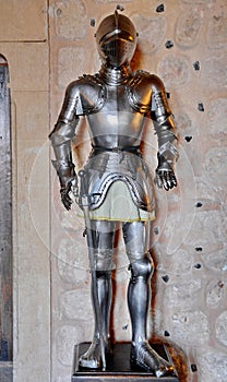 Medieval knight armor