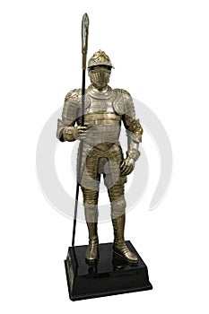 Medieval knight armour