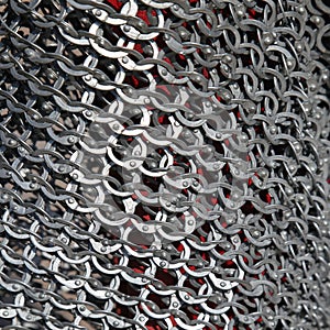 Chain armour texture