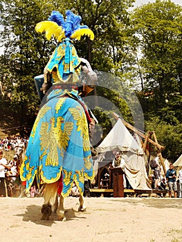 Medieval Knight Horse Riding, Prague Castle