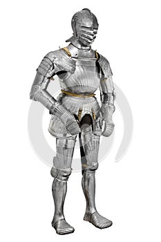 Medieval knights armour