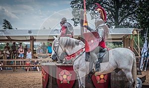 Medieval Knights at Warwick Castle