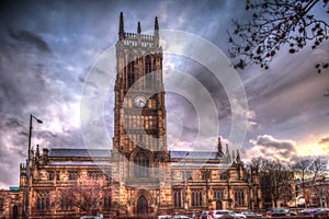 Medieval Leeds Minster Cathedral.Great Britain.