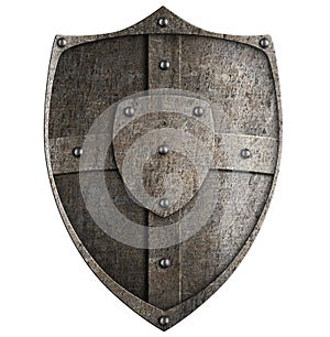 Medieval metal shield