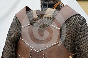 Medieval middle ages knight armour