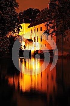 Medieval Mill on Certovka channel, Prague