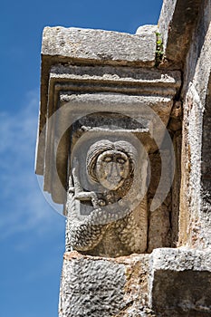 Medieval monastery built over the ruins of the ancient Apollonia town, Albania