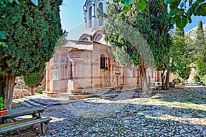 The monastery of Nea Moni in Chios, Greece photo