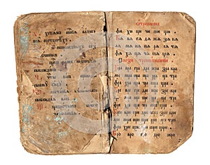 Medieval old book
