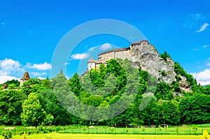 Stredoveký Oravský hrad na Slovensku