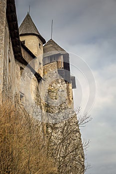 The medieval Orava Castle, Slovakia