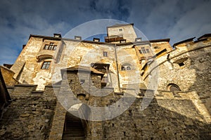 The medieval Orava Castle, Slovakia