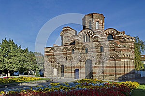 Medieval orthodox church Crist Pantokrator - 13c. in ancient city Nessebar or Mesembria on the Black Sea coast