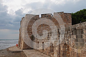 Medieval Ottoman fortress. Larnaca, Cyprus