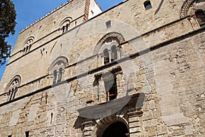 medieval palace (chiaramonte steri) in palermo in sicily (italy)