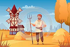 Medieval Peasant Background