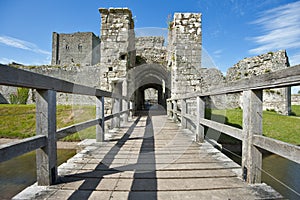 Medieval Portchester Castle Hampshire