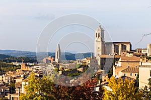 The medieval quarter of Gerona. Costa Brava, Catalonia, Spain.