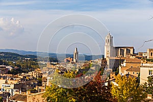 The medieval quarter of Gerona. Costa Brava, Catalonia, Spain