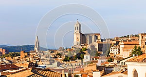 The medieval quarter of Gerona. Costa Brava, Catalonia, Spain.