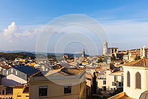 The medieval quarter of Gerona. Costa Brava, Catalonia, Spain.