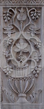 Medieval reliefs from Doge`s Palace, Venice