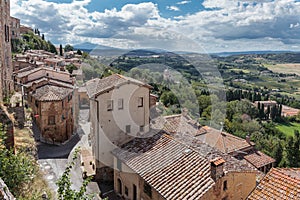 Medieval and Renaissance town Montepulciano, Tuscany