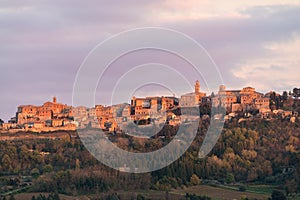 Medieval and Renaissance town Montepulciano, Tuscany