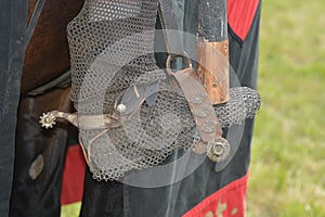 Medieval Riding Boot In Stirrup