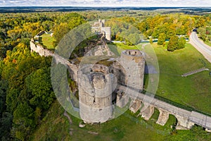 Medieval Russian fortress in Koporye. Leningrad region