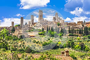 medieval San Gimignano - Tuscany