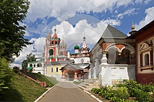 Medieval Savva Storozhevsky monastery in Zvenigorod, Moscow Region