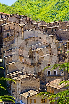 Medieval Scanno village, Abruzzo, Italy