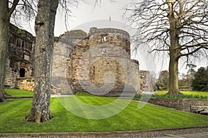 Medieval Skipton Castle.