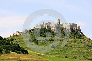 Medieval Slovakia Spis Castle, biggest by Area in central Europe