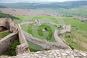 The medieval Slovakian Spis Castle