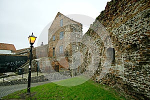 Great Yarmouth medieval tower. photo