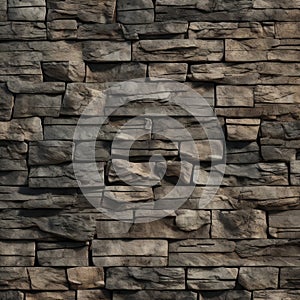 Medieval Stacked Stone Texture: Detailed, Seamless, Ultra Realistic