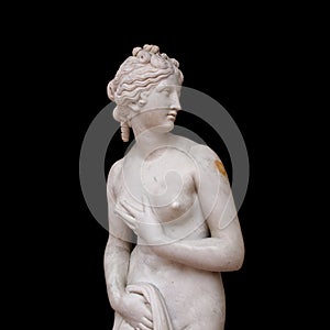 Medieval Statue of Aphrodite, ancient Greek god