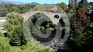 Medieval stone bridge, Sant Joan de les Abadesses