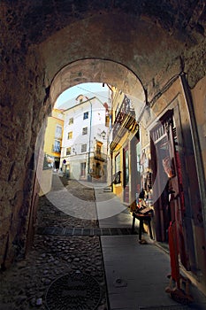 Medieval street, Portugal