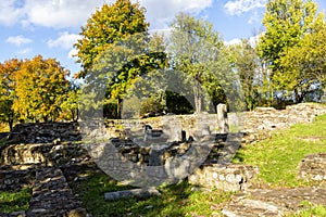 Medieval stronghold Tsarevets, Veliko Tarnovo, Bulgaria