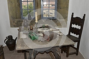 Medieval Study Room for Ancient Scientist