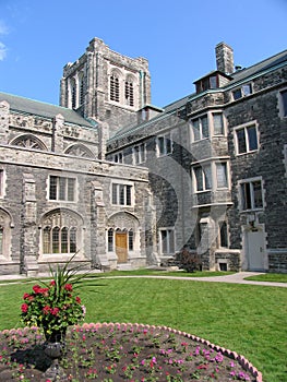 Medieval style college building